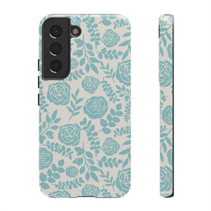 Baby Blue Floral Phone Case