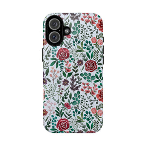 Pink and Purple Flowers Phone Case