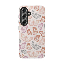 Load image into Gallery viewer, Orange and Pink Butterfly Phone Case