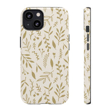 Load image into Gallery viewer, Gold Falling Leaves Phone Case