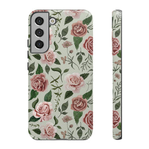 Wild Flower Roses Phone Case