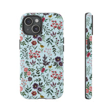 Load image into Gallery viewer, Bright Watercolor Flower - Blue Phone Case
