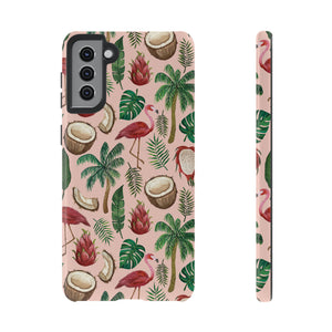Flamingo Coconut Phone Case