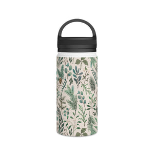 Winter Berry Handle Lid Water Bottle