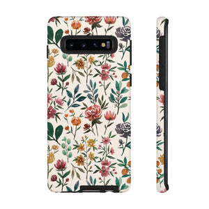 Colorful Watercolor Flowers Phone Case