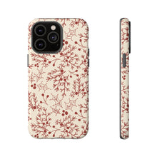 Load image into Gallery viewer, Red Christmas Branch Phone Case
