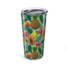 Load image into Gallery viewer, Pineapple and Papaya Travel Mug