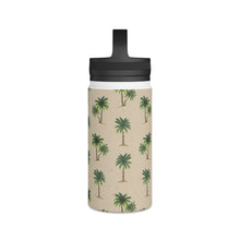 Load image into Gallery viewer, Palm Tree Handle Lid Water Bottle