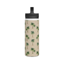 Load image into Gallery viewer, Palm Tree Handle Lid Water Bottle