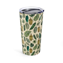 Load image into Gallery viewer, Tropical Lanterns and Leaves Travel Mug