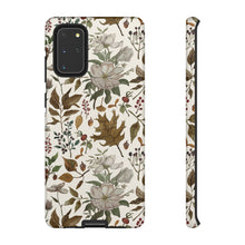 Load image into Gallery viewer, Watercolor Fall Leaves and Flowers Phone Case
