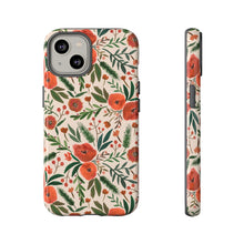 Load image into Gallery viewer, Christmas Floral Phone Case