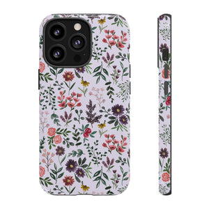 Bright Watercolor Flower - Purple Phone Case