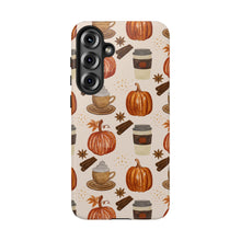 Load image into Gallery viewer, Pumpkin Spice Coffee Phone Case