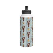 Load image into Gallery viewer, Lobster Handle Lid Water Bottle