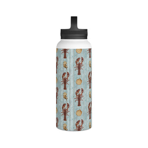 Lobster Handle Lid Water Bottle