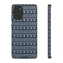Load image into Gallery viewer, Blue Snowflake Pattern Phone Case