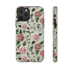 Wild Flower Roses Phone Case