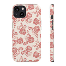 Load image into Gallery viewer, Warm Pink Floral Phone Case