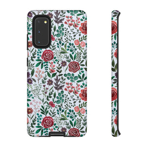 Pink and Purple Flowers Phone Case