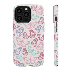 Pink Butterfly Phone Case