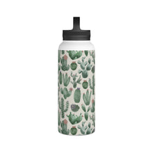 Load image into Gallery viewer, Cactus Handle Lid Water Bottle
