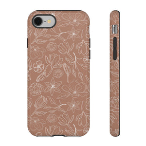 Copper Magnolia Phone Case