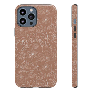 Copper Magnolia Phone Case