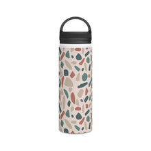 Load image into Gallery viewer, Warm Terrazzo Handle Lid Water Bottle
