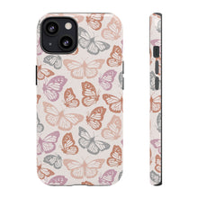 Load image into Gallery viewer, Orange and Pink Butterfly Phone Case