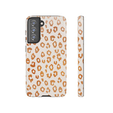 Load image into Gallery viewer, Copper Leopard Print Phone Case