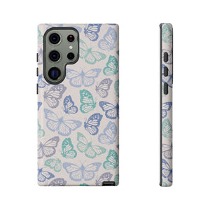 Purple and Green Butterfly Phone Case