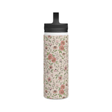 Load image into Gallery viewer, Spring Floral Handle Lid Water Bottle
