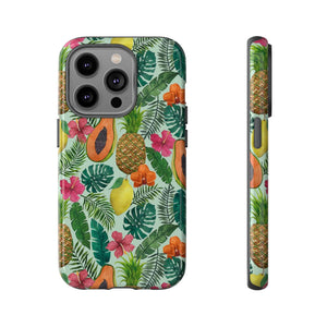Pineapple and Papaya Phone Case