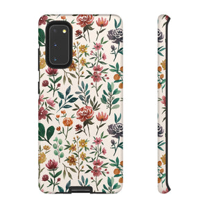 Colorful Watercolor Flowers Phone Case