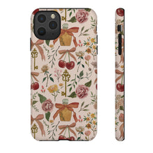 Load image into Gallery viewer, Bows, Flowers and Cherries Phone Case