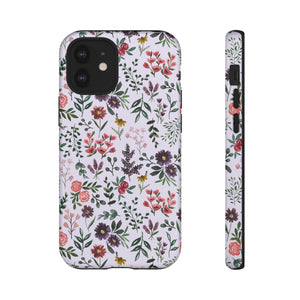 Bright Watercolor Flower - Purple Phone Case
