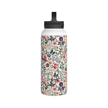 Load image into Gallery viewer, Spring Garden Flowers Handle Lid Water Bottle