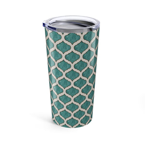 Turquoise Tile Travel Mug