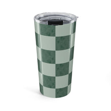 Load image into Gallery viewer, Watercolor Checkered Travel Mug
