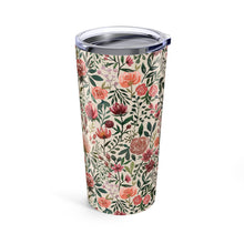 Load image into Gallery viewer, Pink Spring Flowers Travel Mug