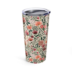 Pink Spring Flowers Travel Mug