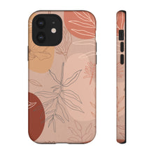 Load image into Gallery viewer, Pink Abstract Desert Leaf Phone Case