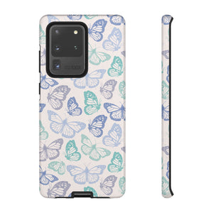 Purple and Green Butterfly Phone Case