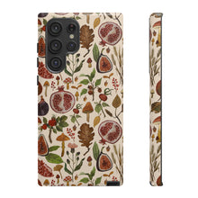 Load image into Gallery viewer, Rose Hips, Fruit and Leaves Phone Case