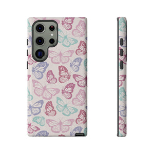 Pink Butterfly Phone Case