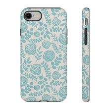 Load image into Gallery viewer, Baby Blue Floral Phone Case