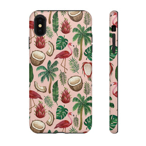 Flamingo Coconut Phone Case