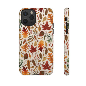 Watercolor Fall Leaves Phone Case