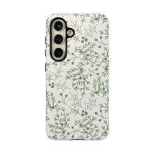Load image into Gallery viewer, Green Christmas Branch Phone Case